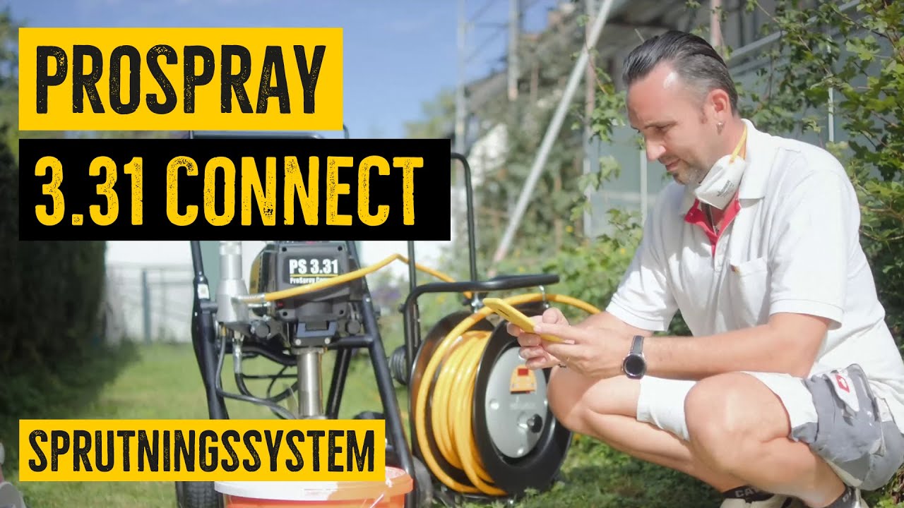 ProSpray 3.31 Connect - Modern Airless-teknik för proffs 🛠️ | WAGNER