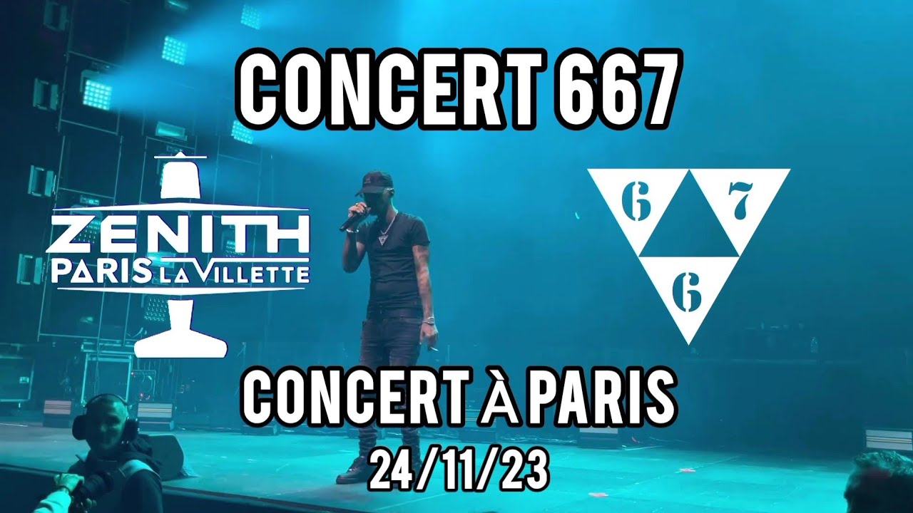 Concert 667 au Zénith de Paris - le 24/11/2023