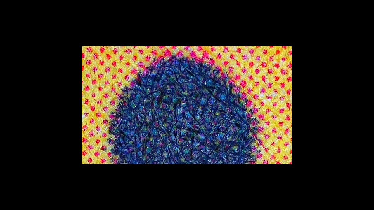 Origami Fun Net Mimosa Origami Paper Microscopic Zoom! #shorts