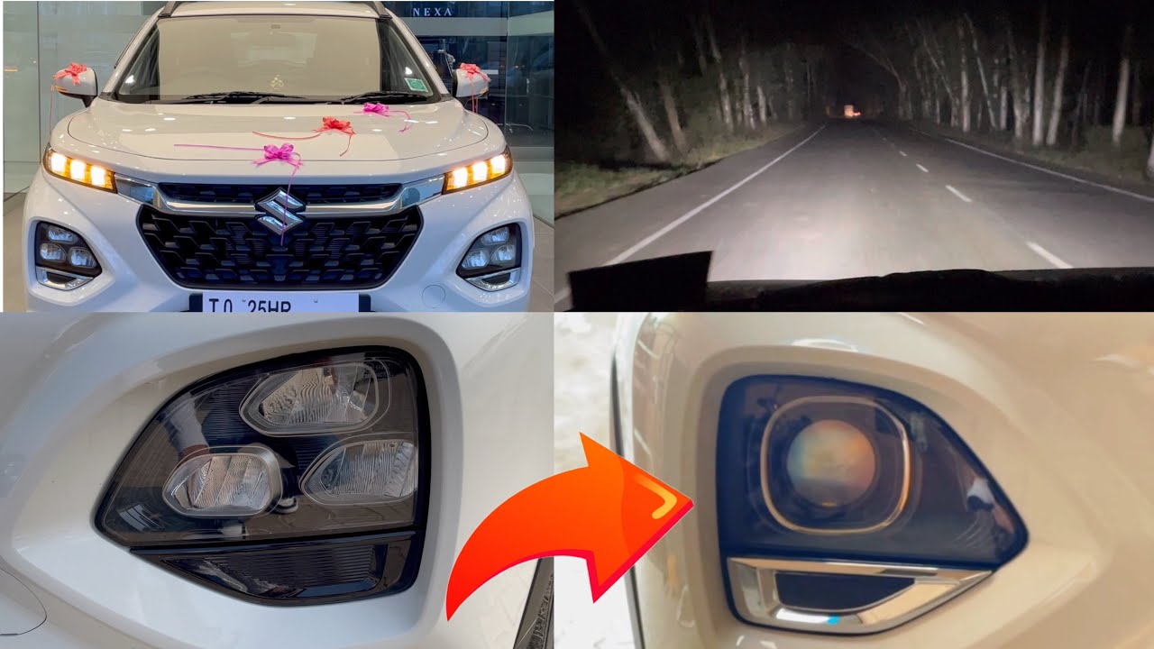 New Fronx को TOP to BASE karwa diya 😂 60 Hazaar 💰Laga diye 🔥 Base Model Headlamps Installed in Top