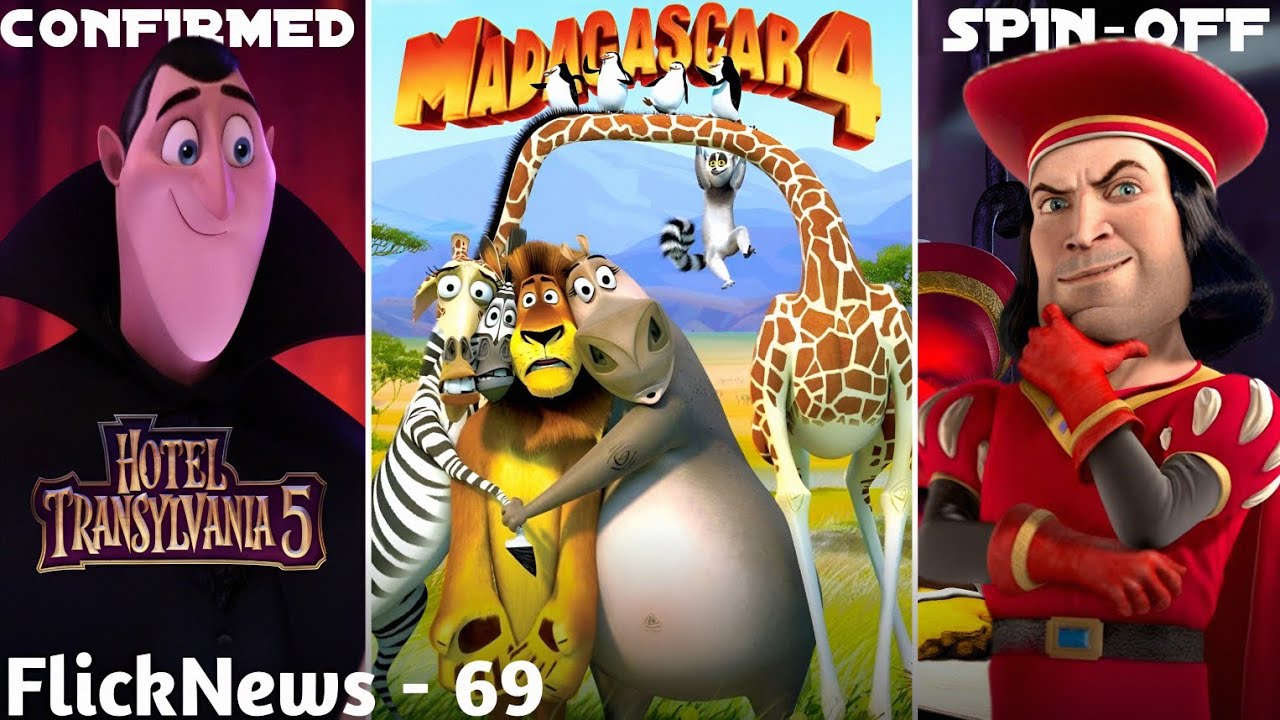Madagascar 4 Happening!? Farquaad Spin-off Movie!! Hotel Transylvania 5 Confirmed! Bambi Live-Action