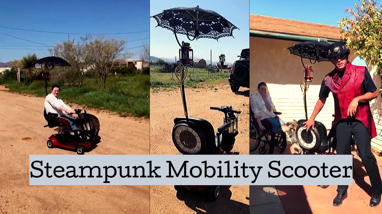 Steampunk Mobility Scooter