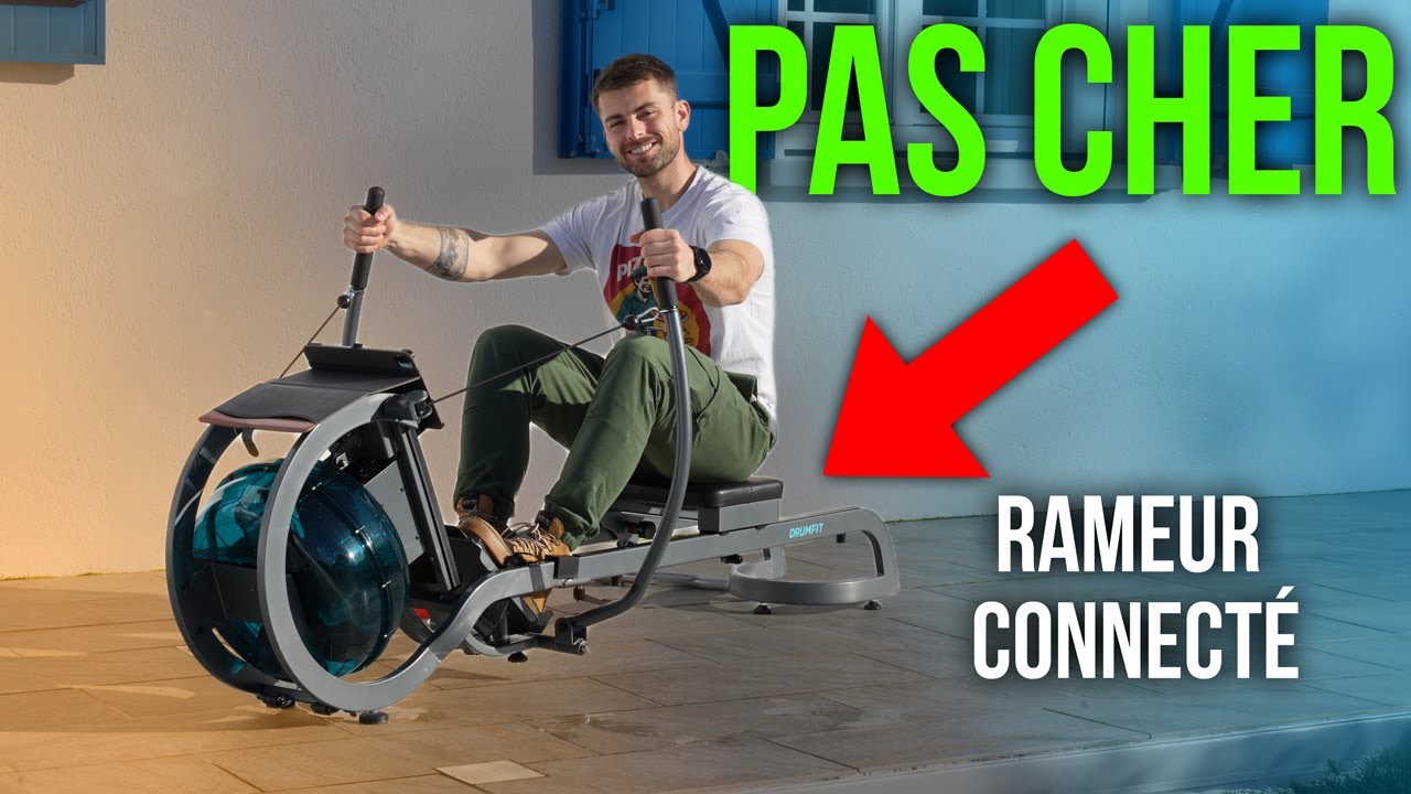 🏋️‍♂️ Rameur connecté PAS CHER : Test et Avis 💰