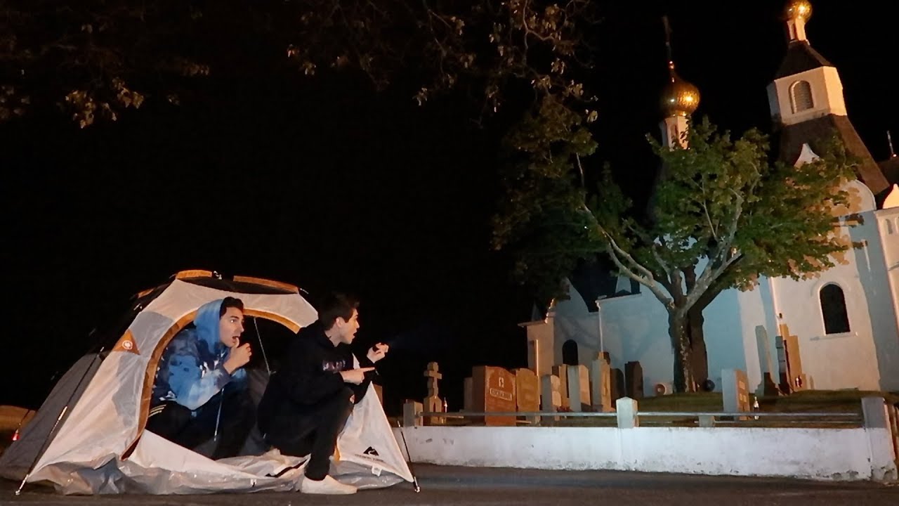 Camping Overnight in the Russian War Cemetery... (Worlds Most Haunted Cemetery)