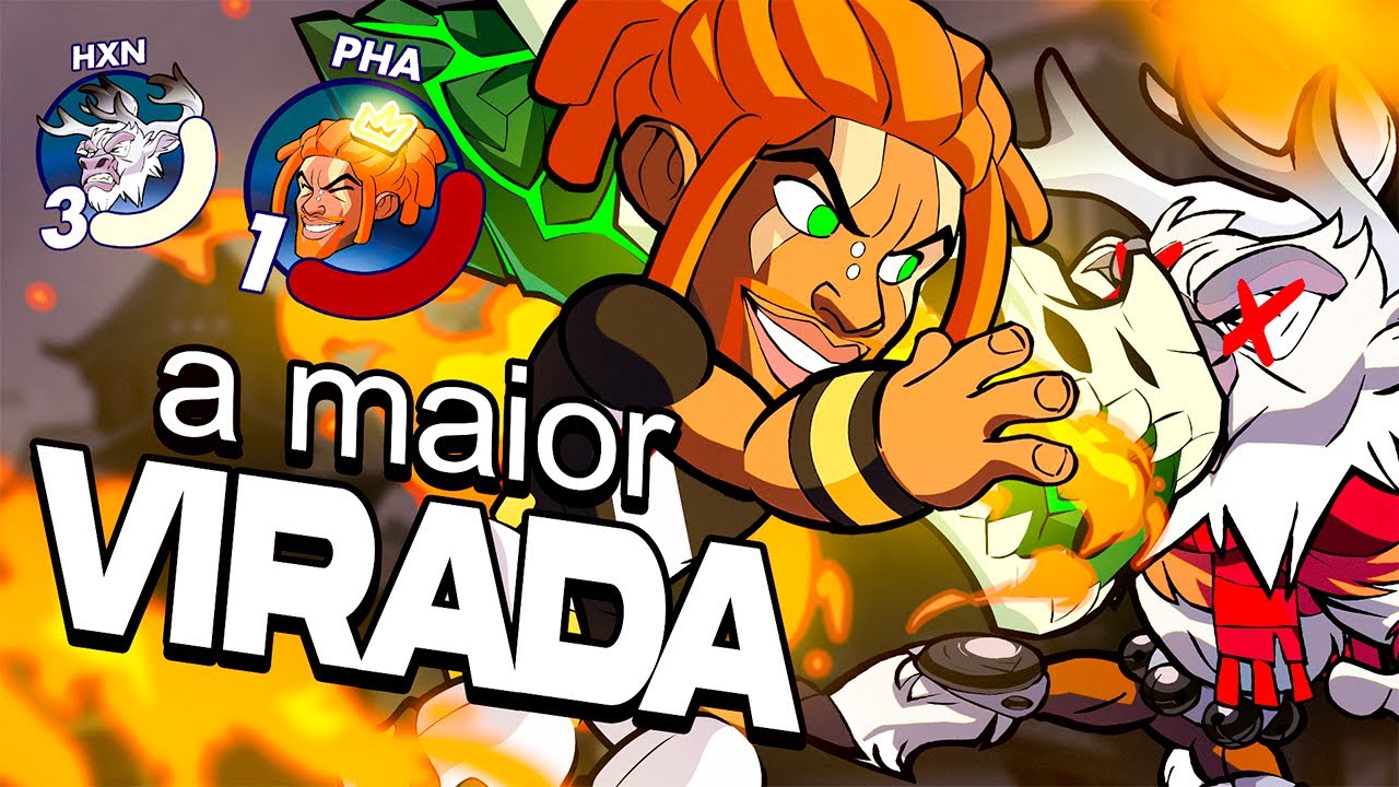 EU FIZ A MAIOR VIRADA EM UM CAMPEONATO DE BRAWLHALLA