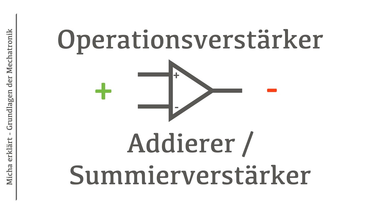 Operationsverstärker - Addierer/Summierverstärker