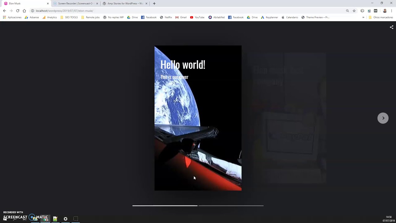 AMP Stories for Wordpress Plugin