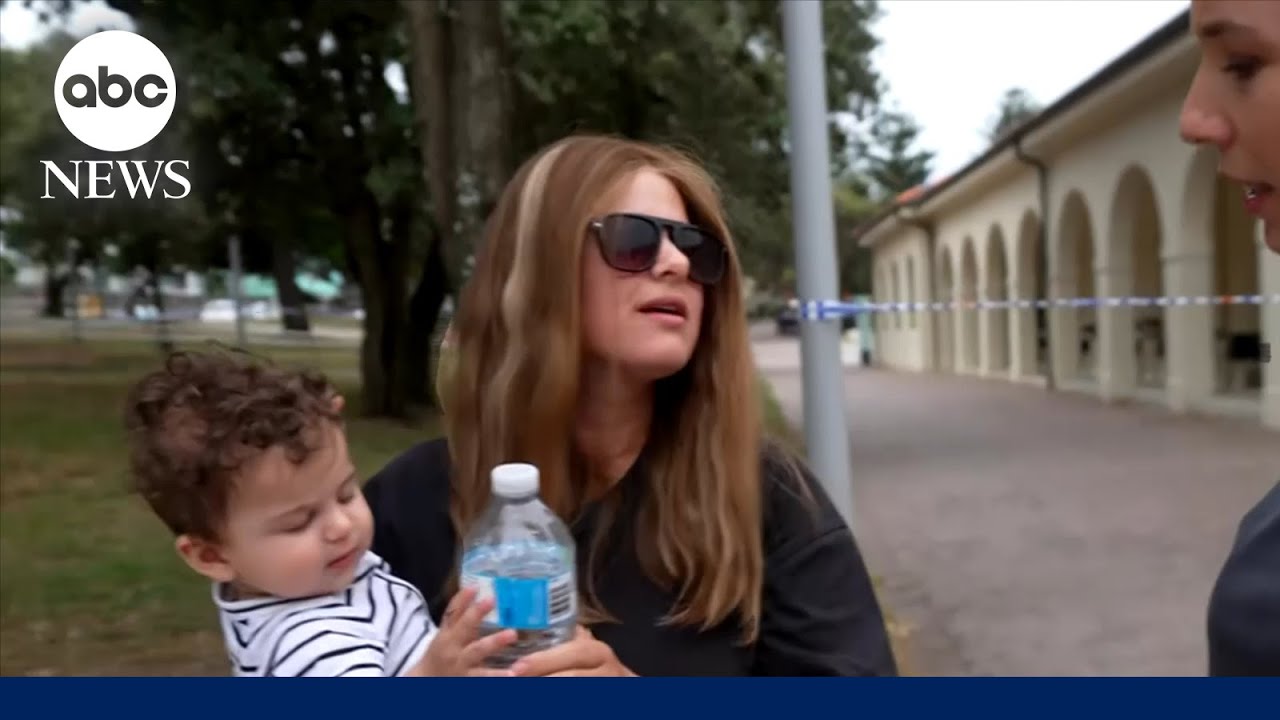 American woman describes witnessing Bondi Beach attack while trying to protect her son