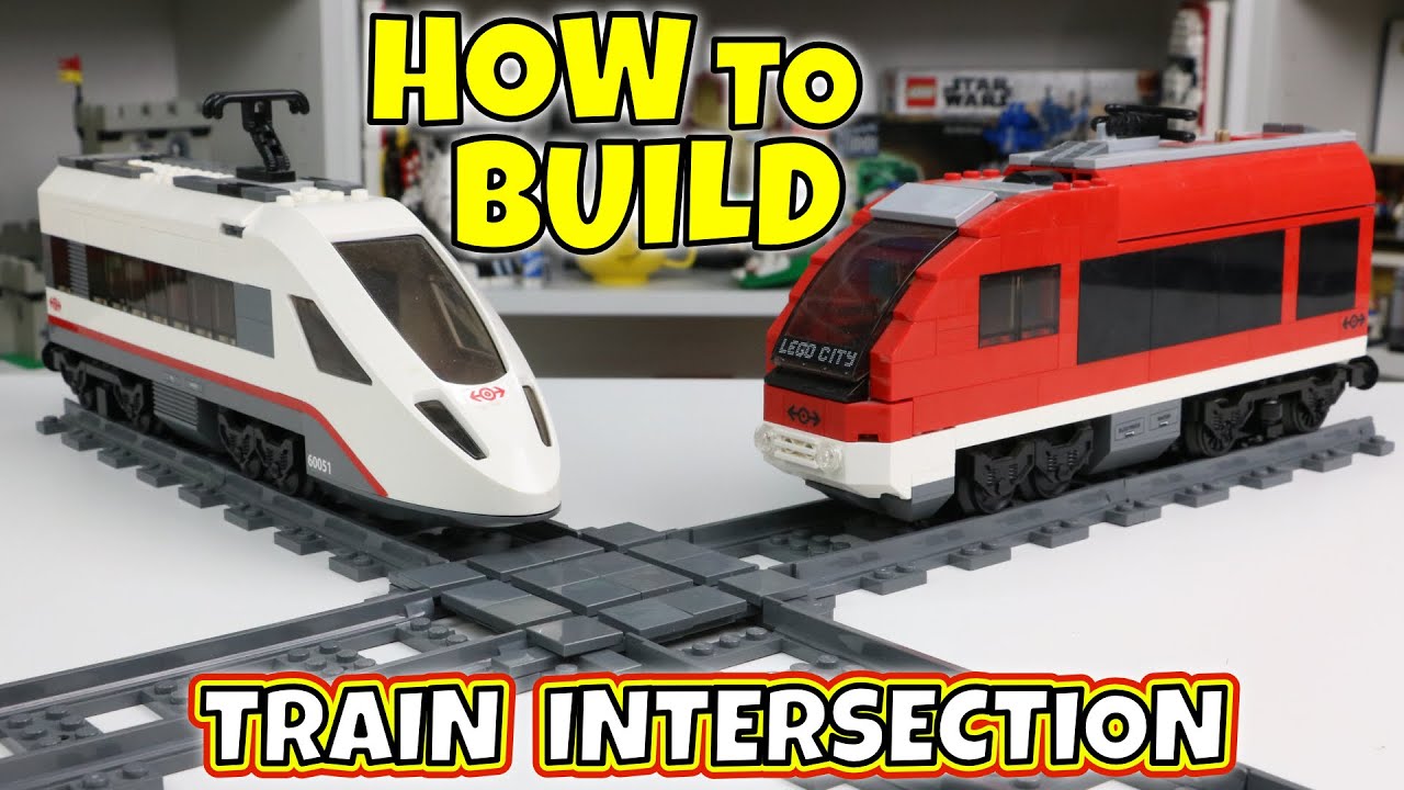 Как построить перекрёсток/X-Cross из LEGO Train 🛤