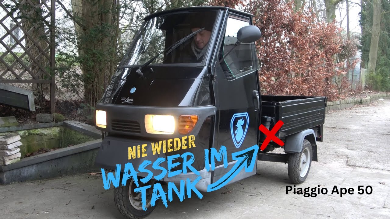 Dieses Problem hat jede Ape - ein kleines Teil ist die Lösung - Piaggio Ape 50