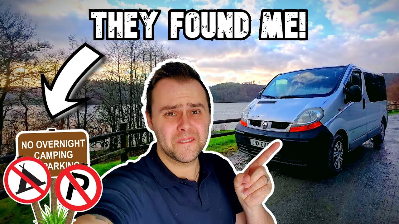 Ночевка в кемпинге Stealth Van рядом с роскошным отелем | Удалось ли мне избежать наказания?