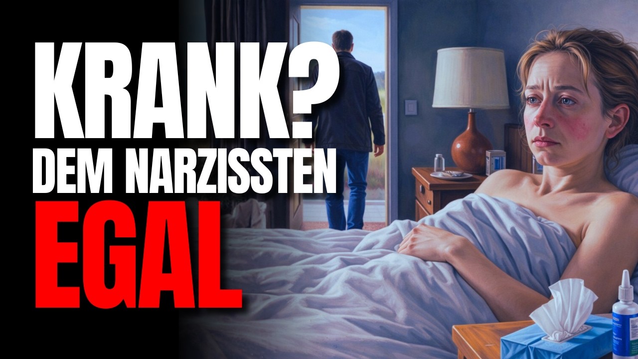 So behandelt dich ein Narzisst, wenn du krank bist