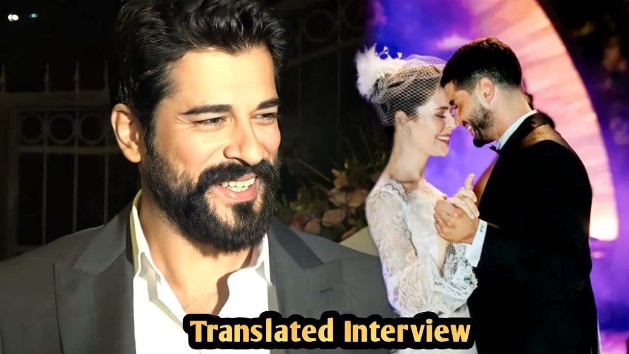 Burak Ozcivit Interview at the Wedding of Yildiz aka Malhun Hatun || Translated CC