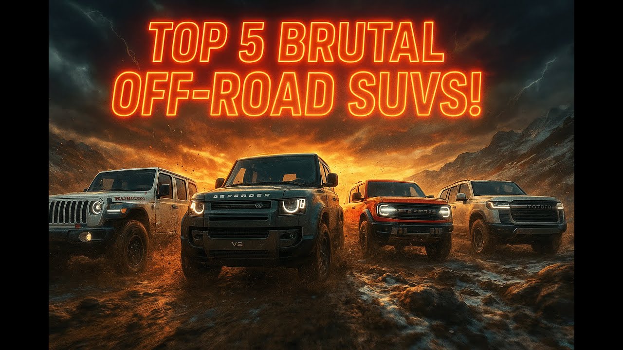 Top 10 Most Brutal Off-Road SUVs of 2025-2026 | Ultimate Terrain Kings You Must See!