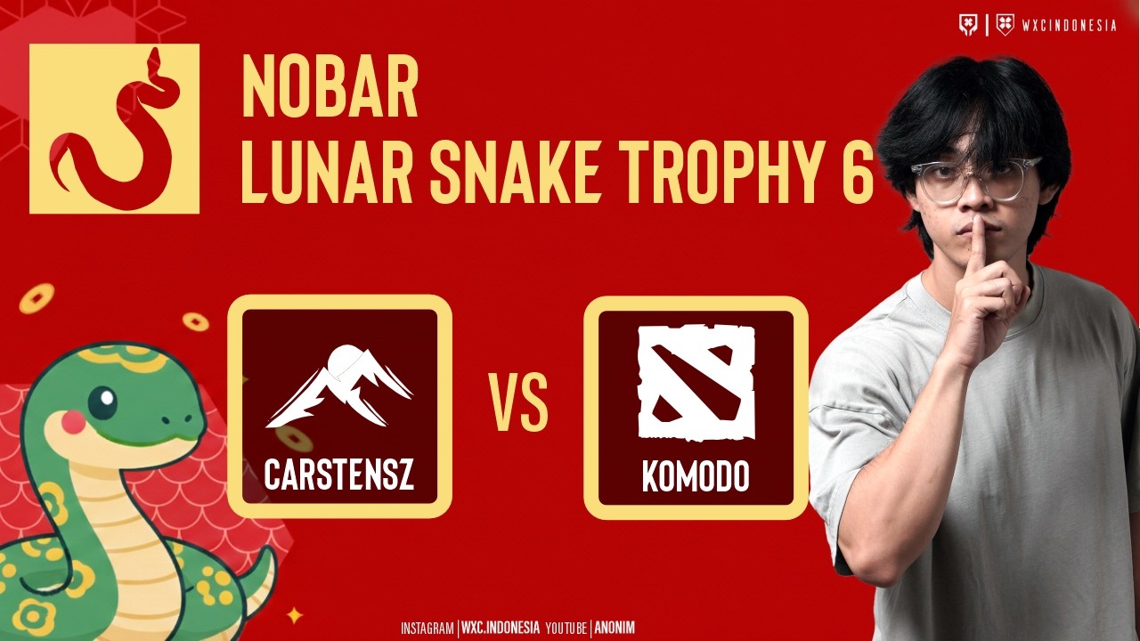 Carstenz (mocel daya dkk) vs Komodo - Lunar Snake Trophy 6 @anonimdt