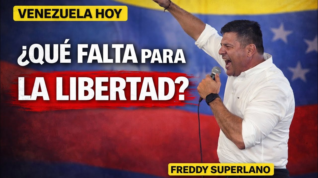 Freddy Superlano analiza los desafíos que aún quedan para lograr la libertad.