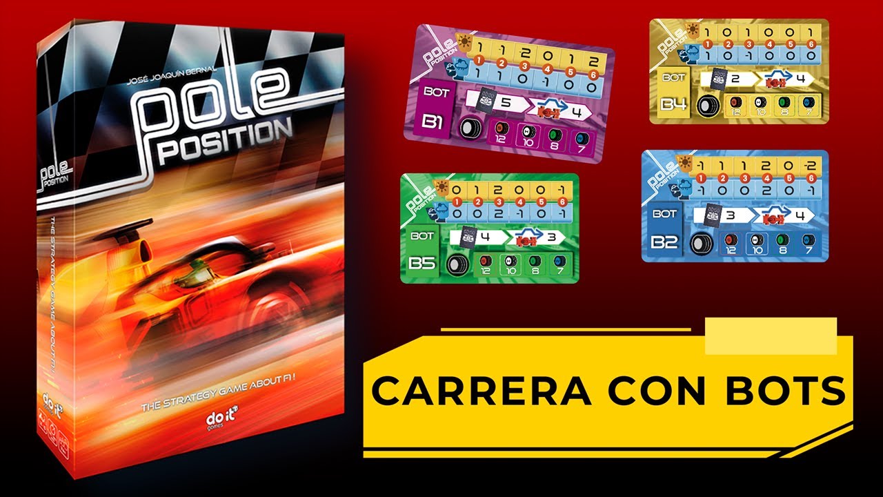 Pole Position partida humanos y bots