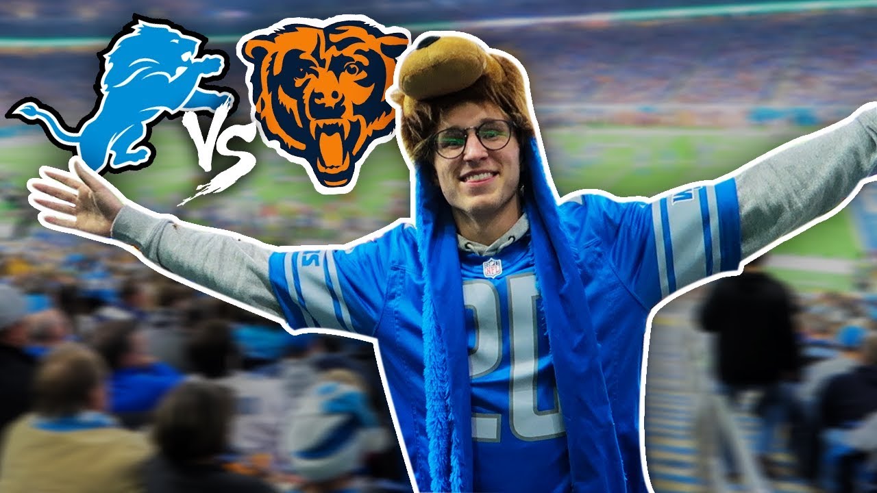 LIONS VS. BEARS THANKSGIVING DAY GAME WITH MY FAMILY!