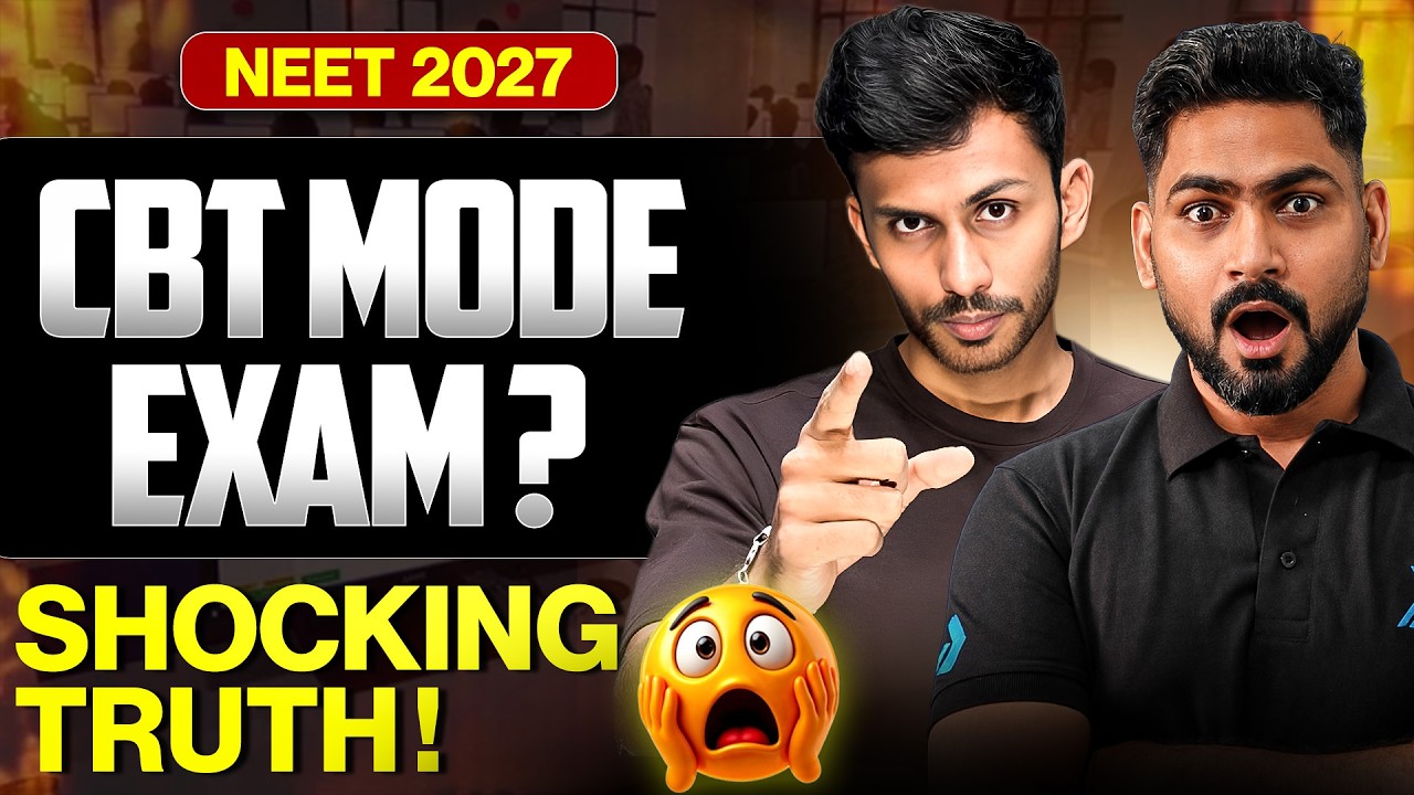 NEET 2027 CBT Mode? 😱 Shocking Truth Nobody Is Talking About !