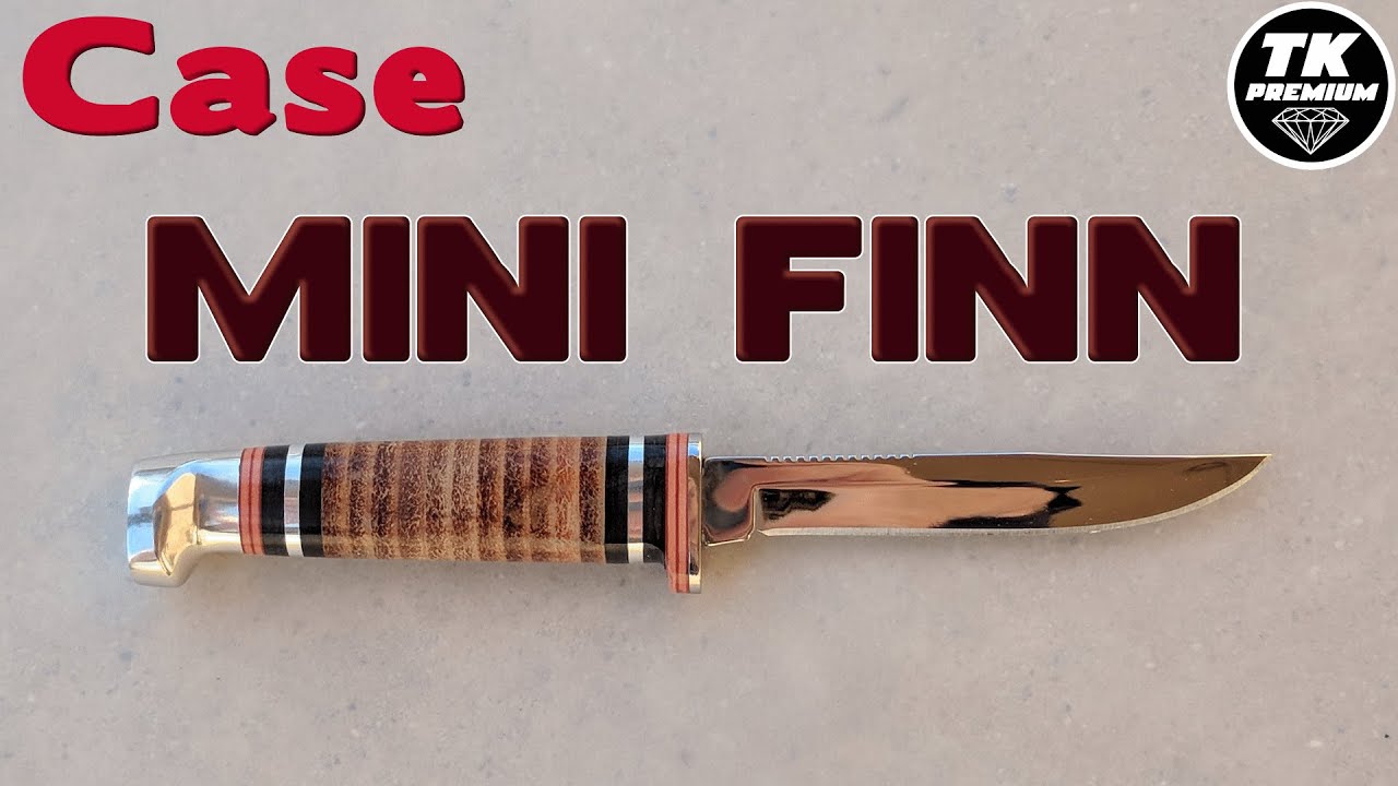 Case Mini Finn Hunting Knife with Leather Sheath 379 (M3FINN SS)