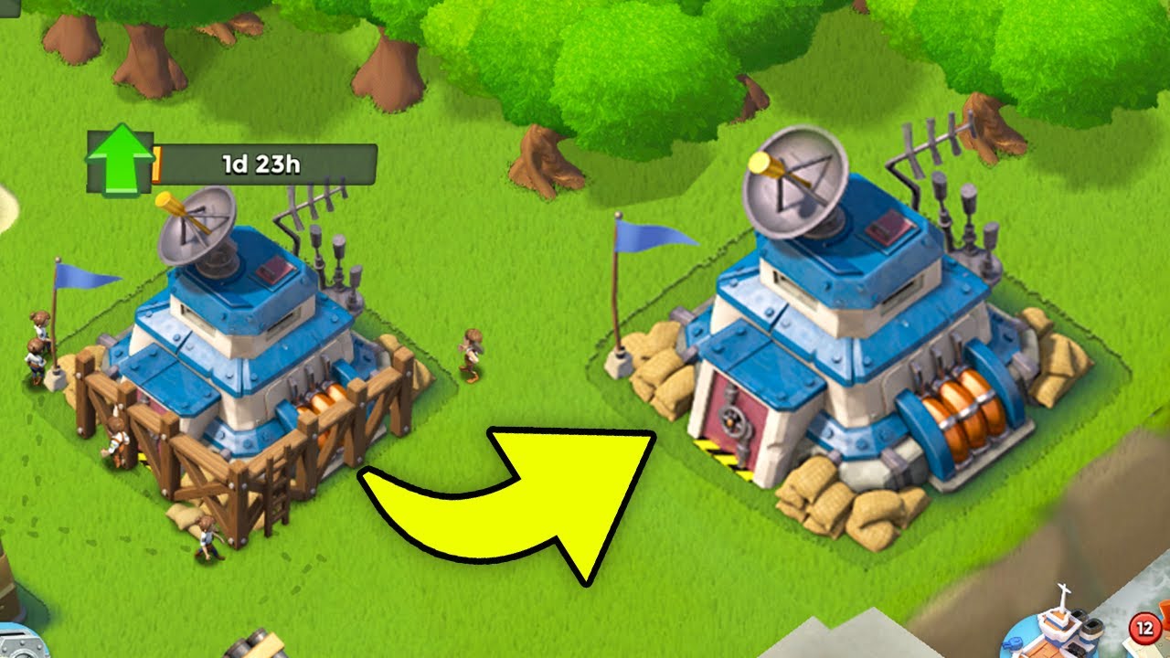 ВСТРЕЧАЕМ HQ 20 В ПРЯМОМ ЭФИРЕ В BOOM BEACH! Начинаем заново, прогрессируем!