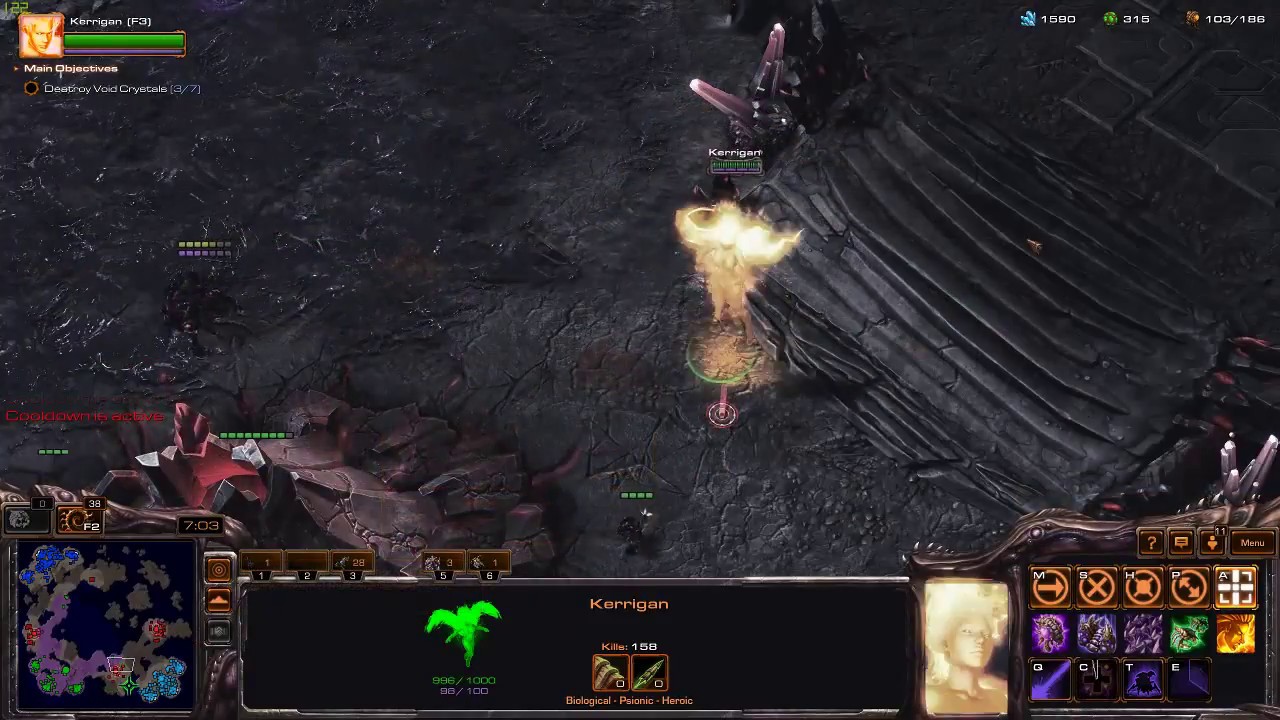 Starcraft LotV Epilogue - Amon's Fall (Brutal, All Achievements)