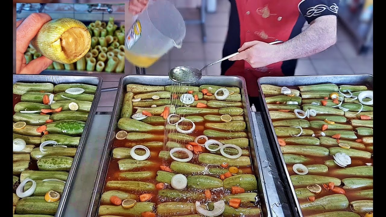 Green Stuffed Zucchini Baking Recipe