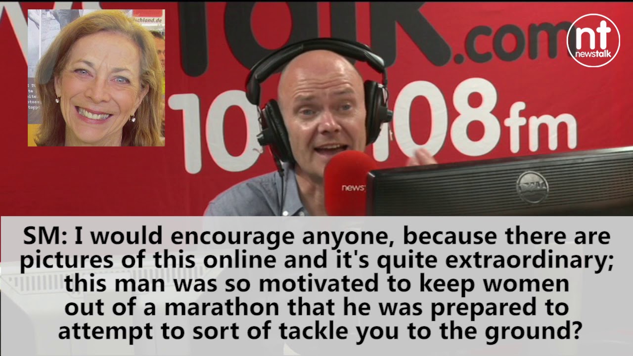 Katherine Switzer talks with Sean Moncrieff