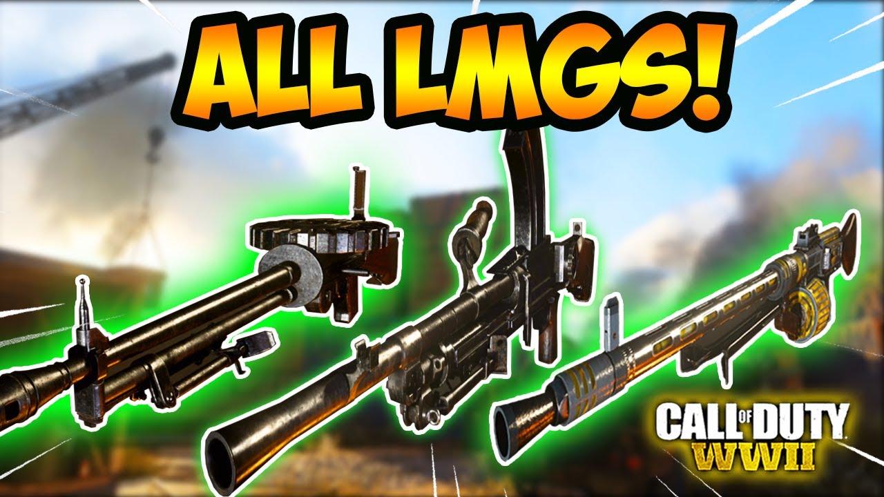 Best Class Setups For EVERY LMG in CoD WW2! (CoD WW2 Best Class Setups!)