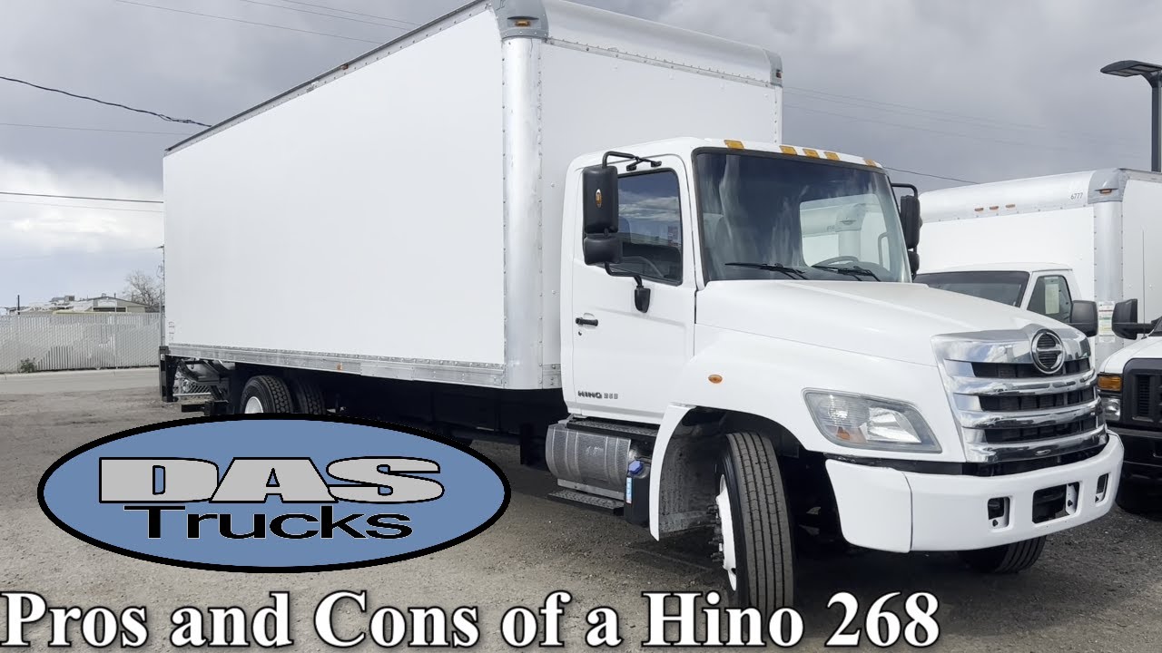 Плюсы и минусы коммерческого грузовика Hino 268