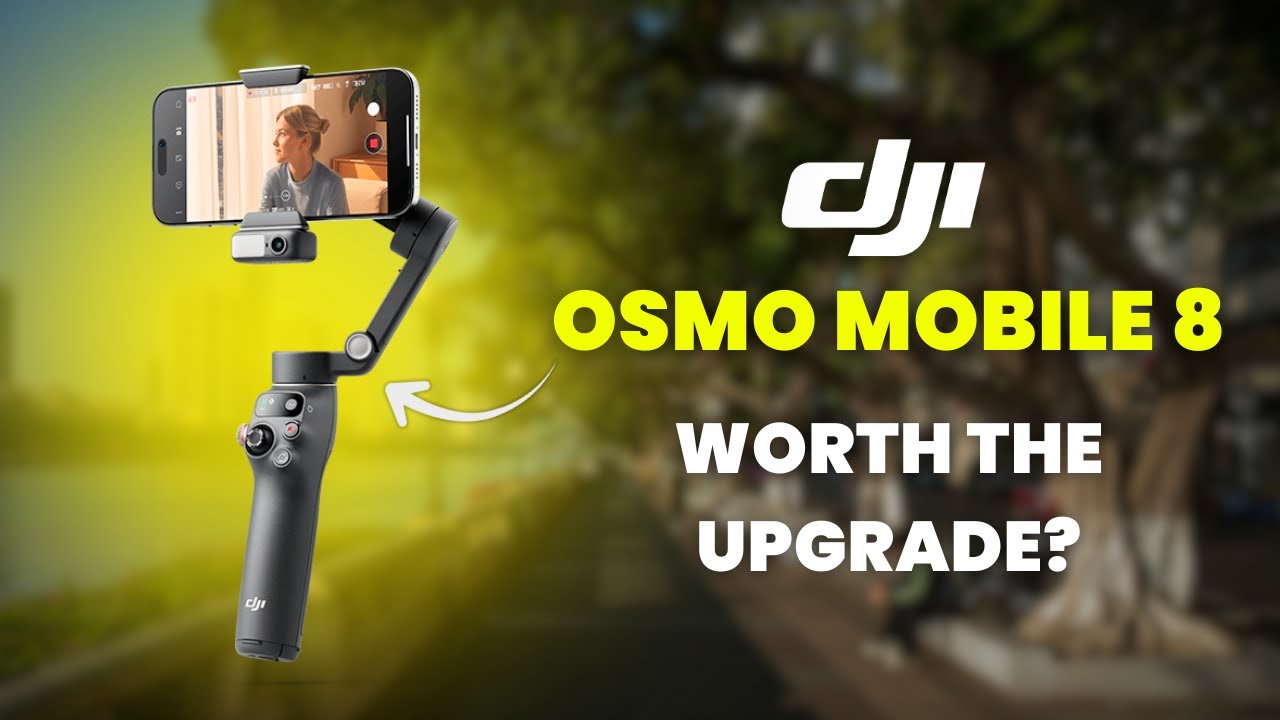 Обзор DJI Osmo Mobile 8 + сравнение с 7P: стоит ли обновляться?