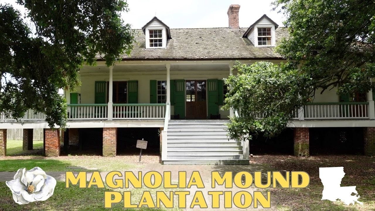 MAGNOLIA MOUND PLANTATION ..Creole home in Baton Rouge, LA