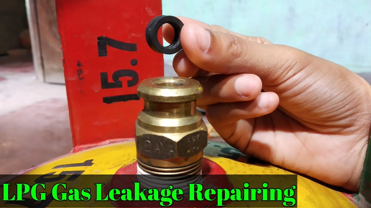 LPG Gas Leakage in Regulator । गैस रिसाव की मरम्मत