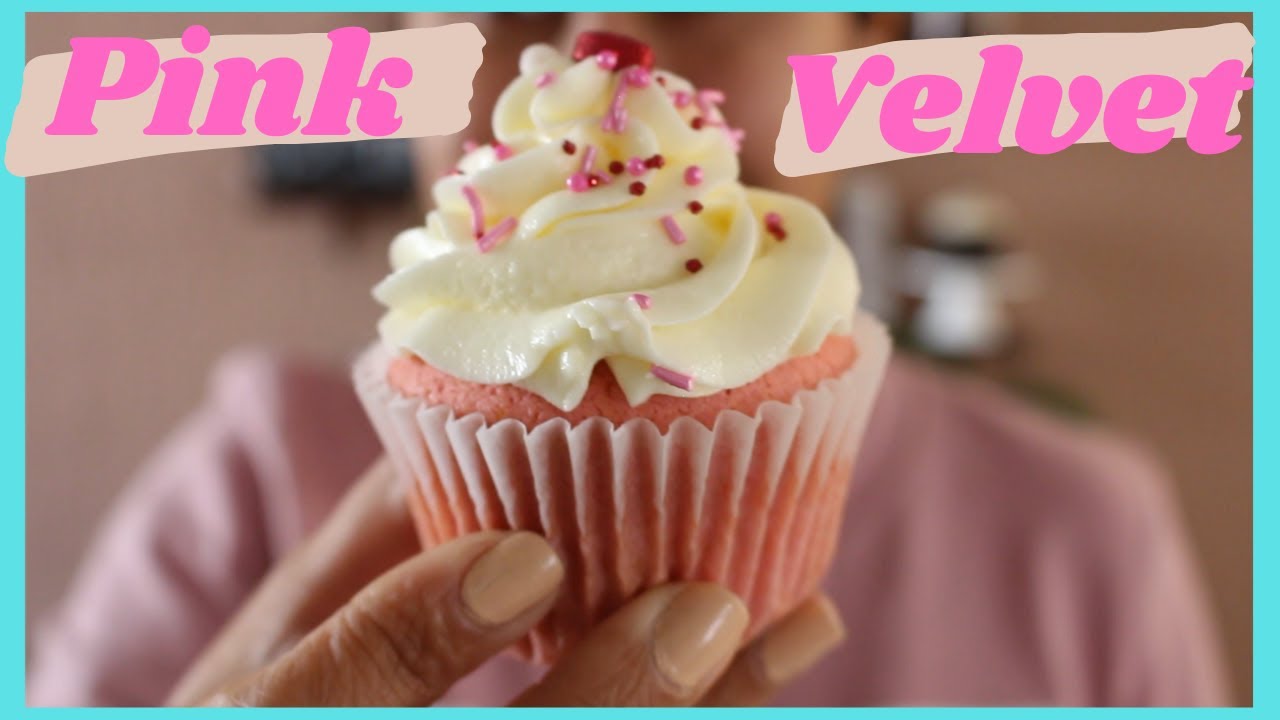 Cupcakes PINK VELVET! TERCIOPELO ROSA