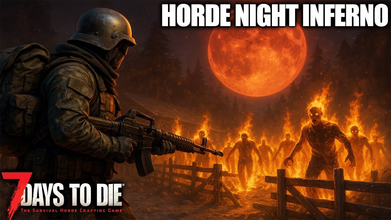 This Horde Night was Smokin Hot | 7 Days to Die 2.0 Gameplay | Part 32