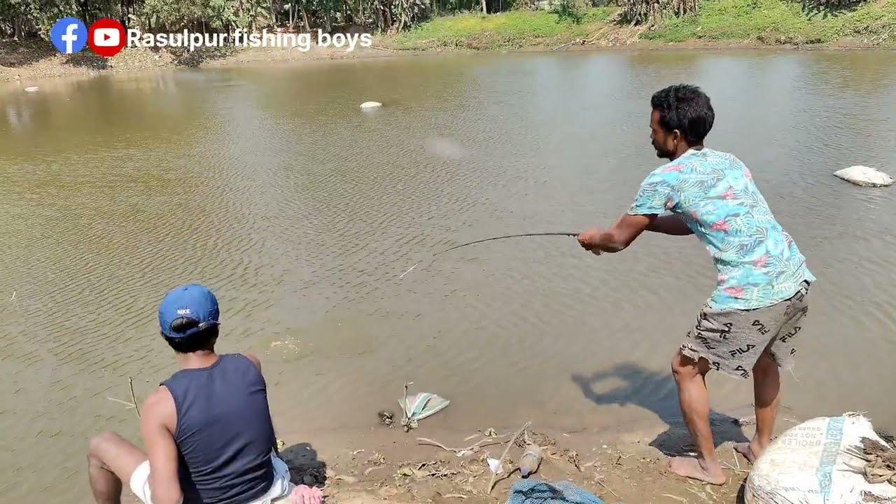 প্রথম বর্ষার পরের দিন #fishing #মাছশিকার