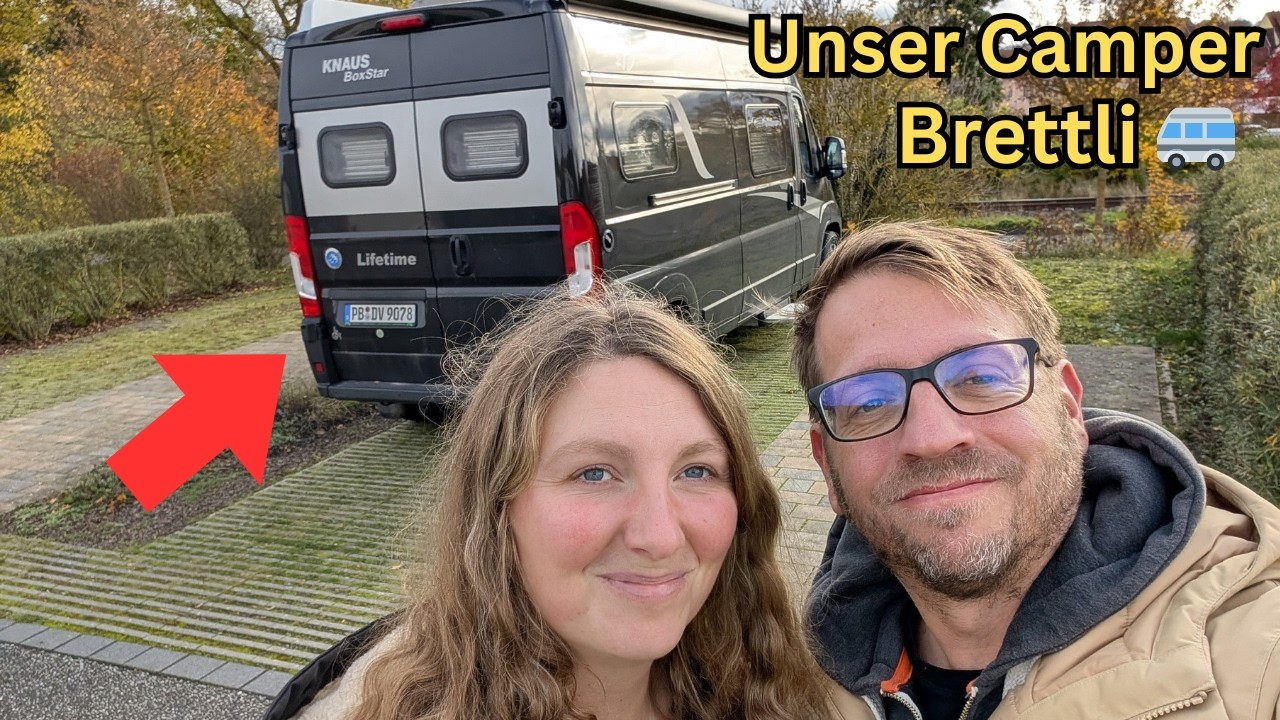 Knaus BoxStar 600 ME Lifetime mit Längsbetten🚐 Unser Campervan Brettli | Außen-Tour