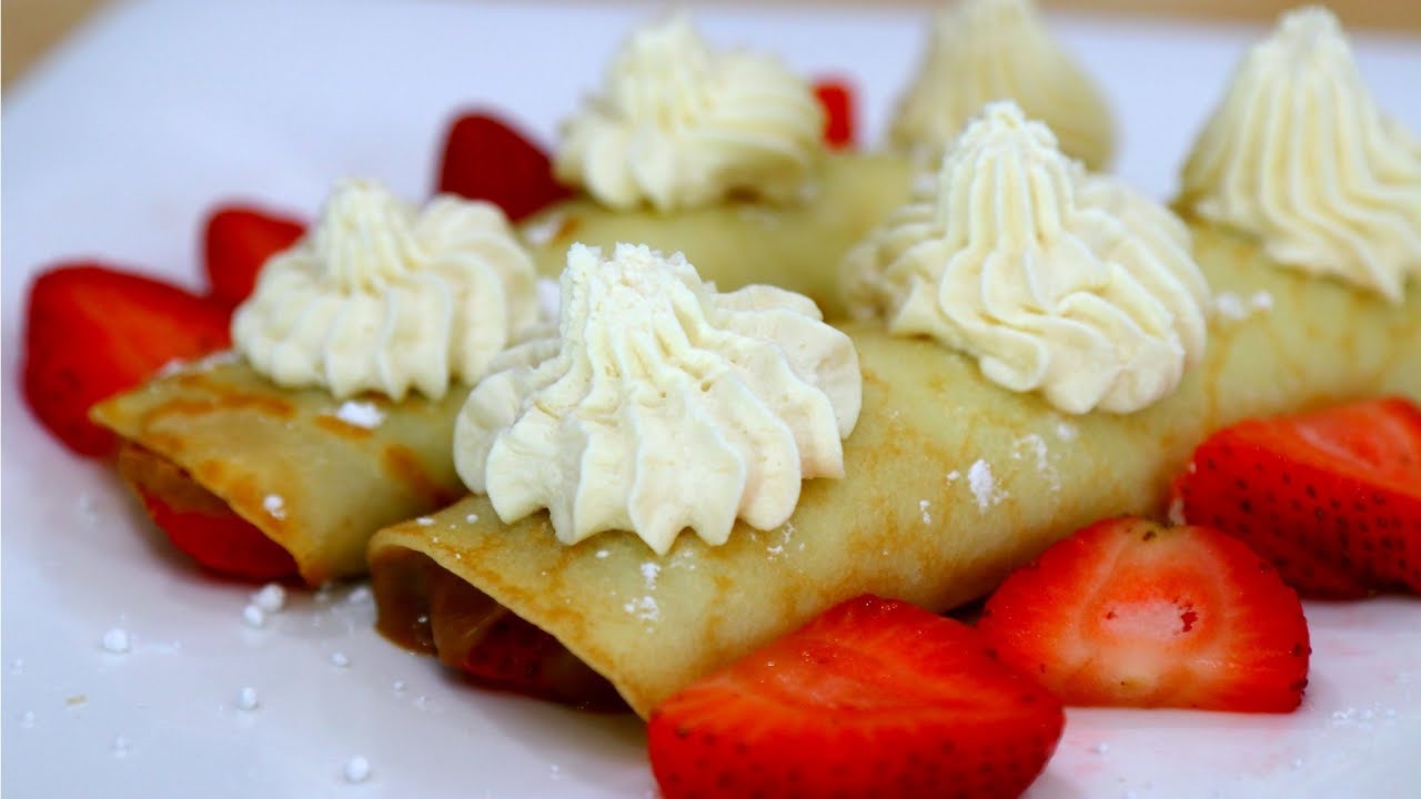 CREPES WITH COOKIE BUTTER!