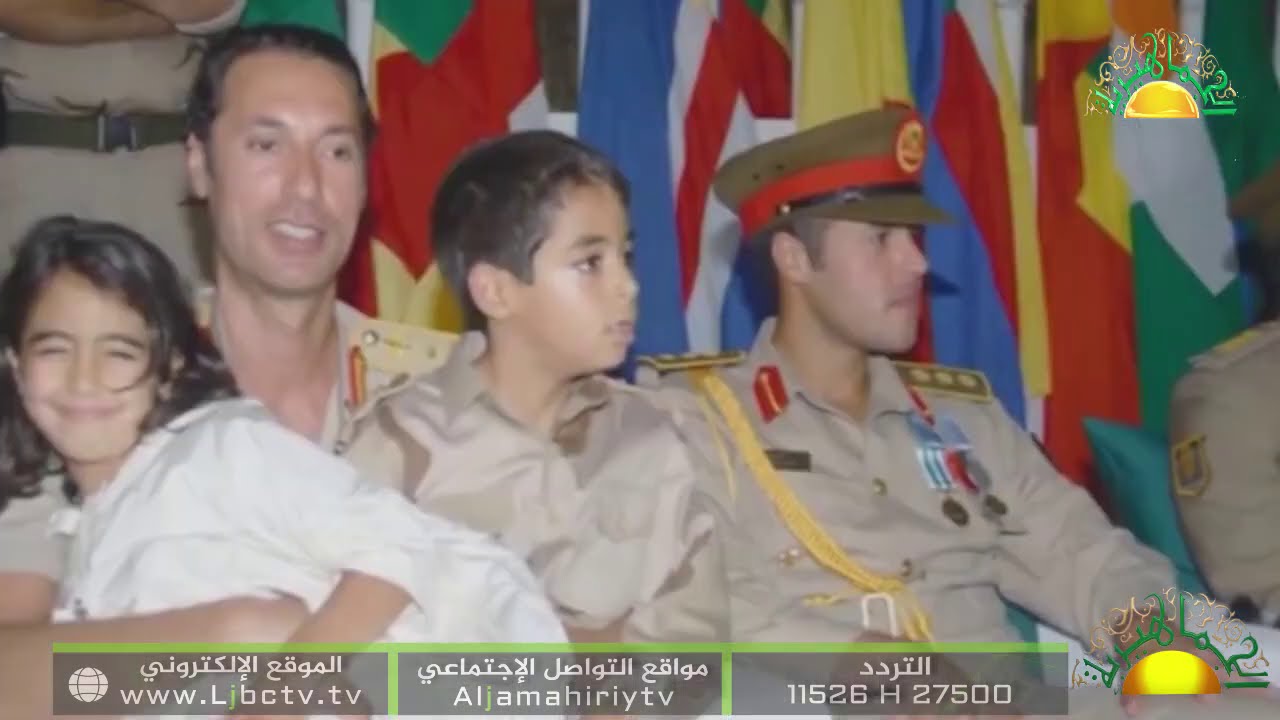 القائد الشهيد معمر القذافي عند إستشهاد خميس القذافي :: كلنا فداء للوطن