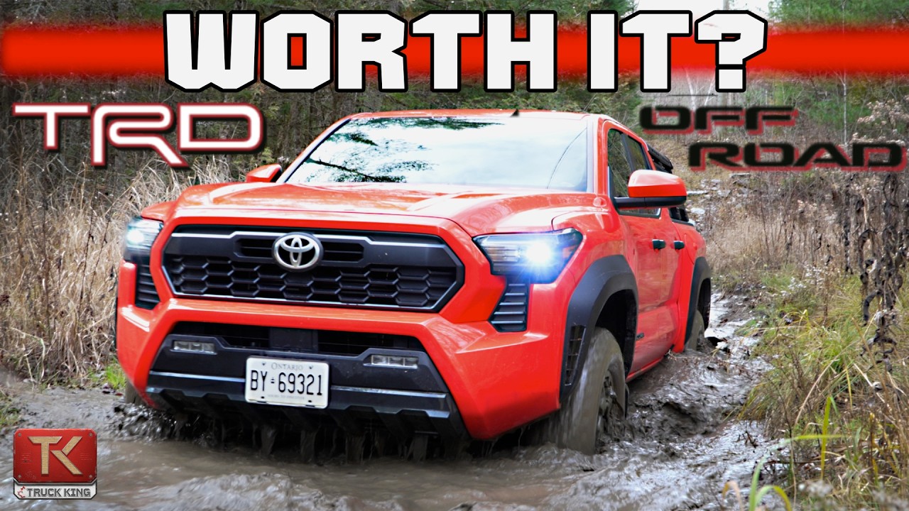 The BEST New Tacoma for Off-Roading? 2024 Toyota Tacoma TRD Off-Road Tackles Mud, Rocks & Water