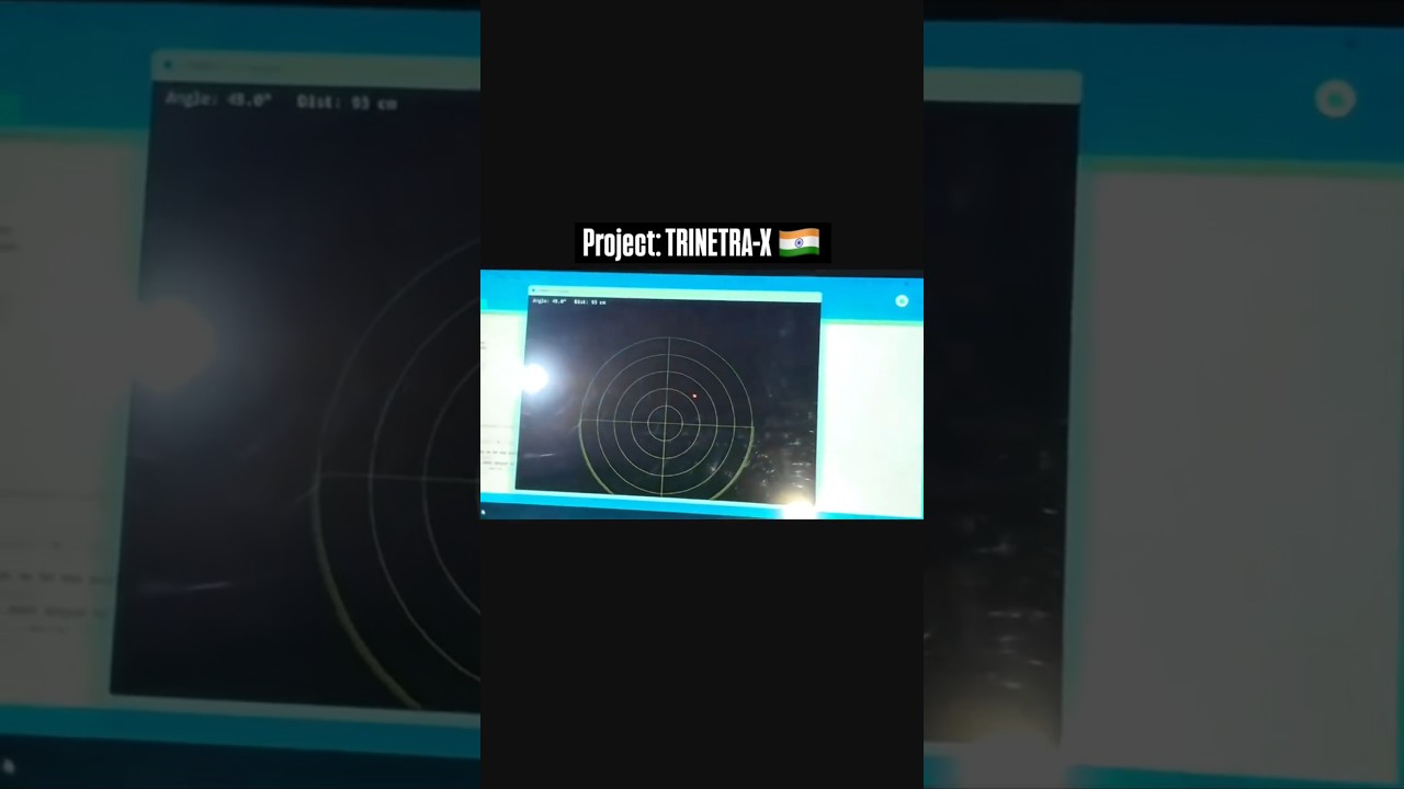 TRINETRA-I: Prototype of S400 air defence system|school Project|  #arduino #robotics #arduinoproject