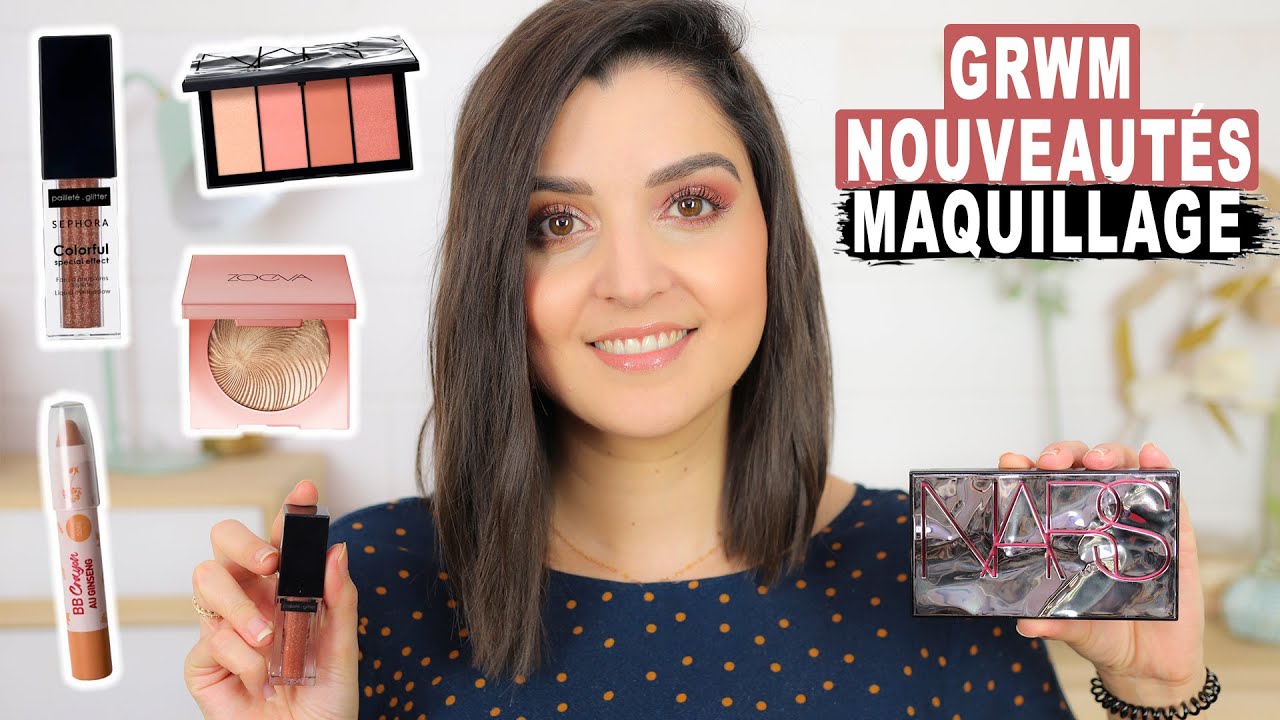 GRWM NOUVEAUTÉS : Nars, BB Crayon Erborian, Zoeva, Sephora Collection … Sunday With Gaby !