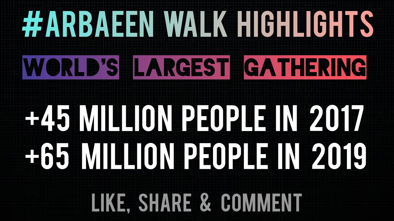 Arbaeen in KARBALA || World's Largest Gathering #arbaeen #arbaeenwalk2021 #muharram2021 #karbala2021