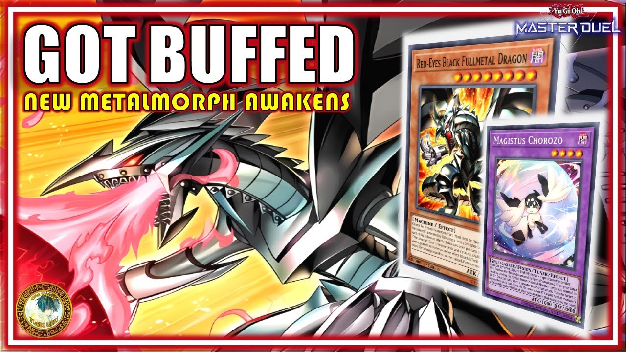 GOT BUFFED METALMORPH DECK AWAKENS! Magistus Chorozo Fullmetal Dragon [Yu-Gi-Oh! Master Duel]