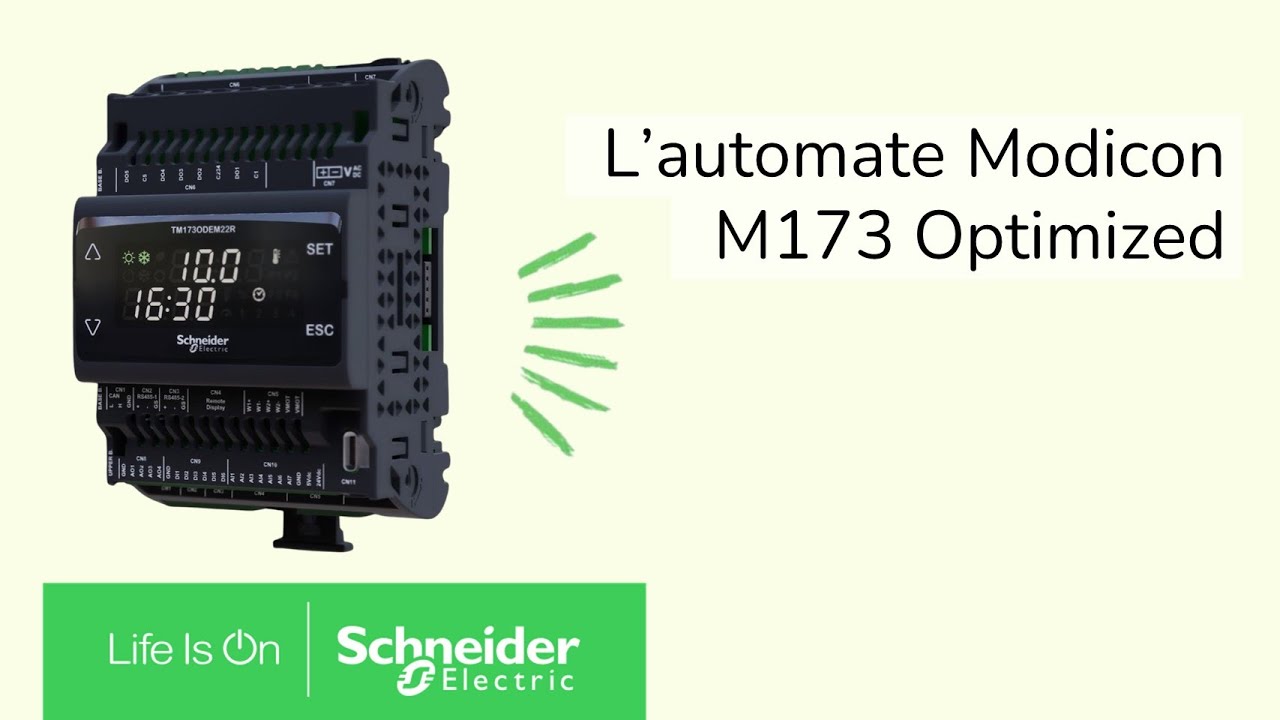 L’automate Modicon M173 Optimized | Schneider Electric