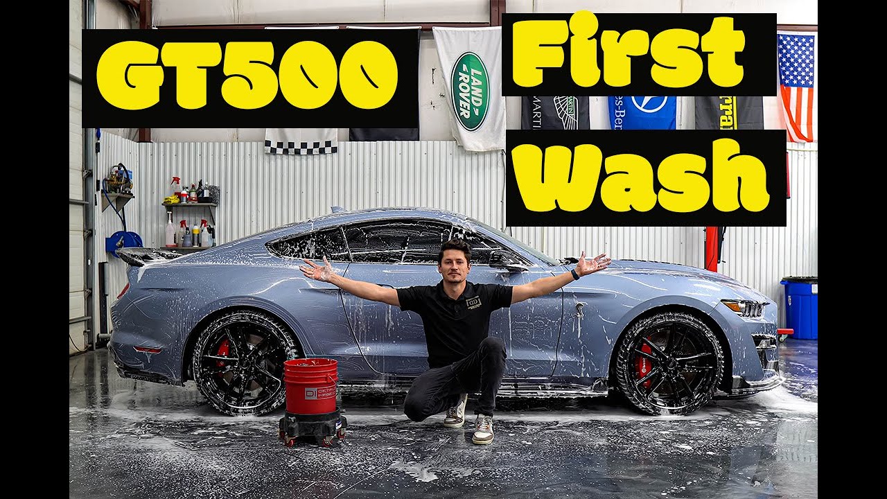 SHELBY GT500 Heritage Edition Wash and Protect 4k #asmr