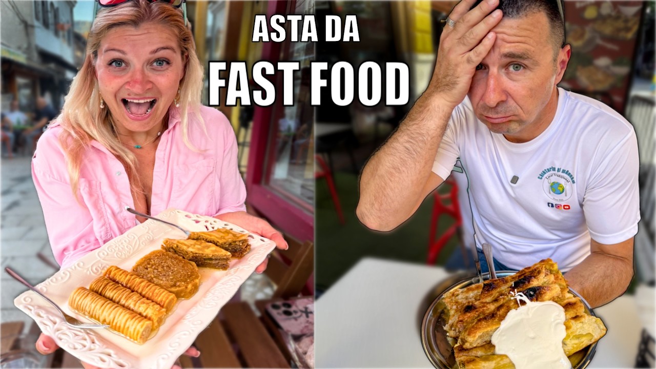 Ce inseamna FAST FOOD in Bosnia Hertegovina | E diferit de ce stim noi si e foarte gustos