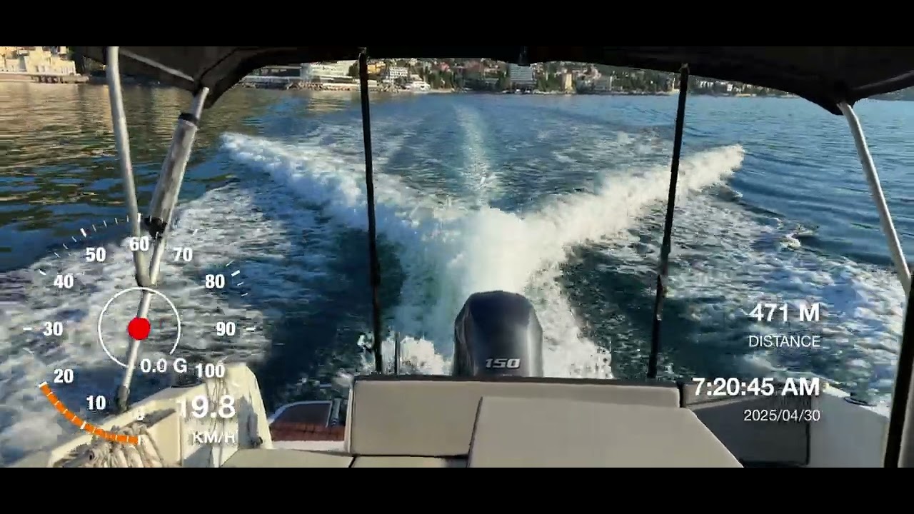 Merry Fisher 695 -Speed Test- Yamaha 150