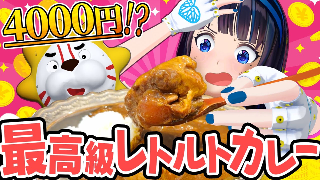 【一食4000円!!】最高級レトルトカレーで、カレーの終着点を見に行こう。