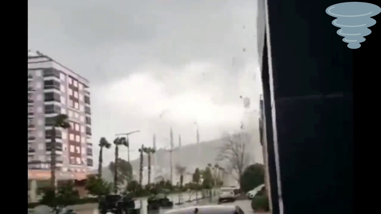 Antalya'da Hortum Tornado